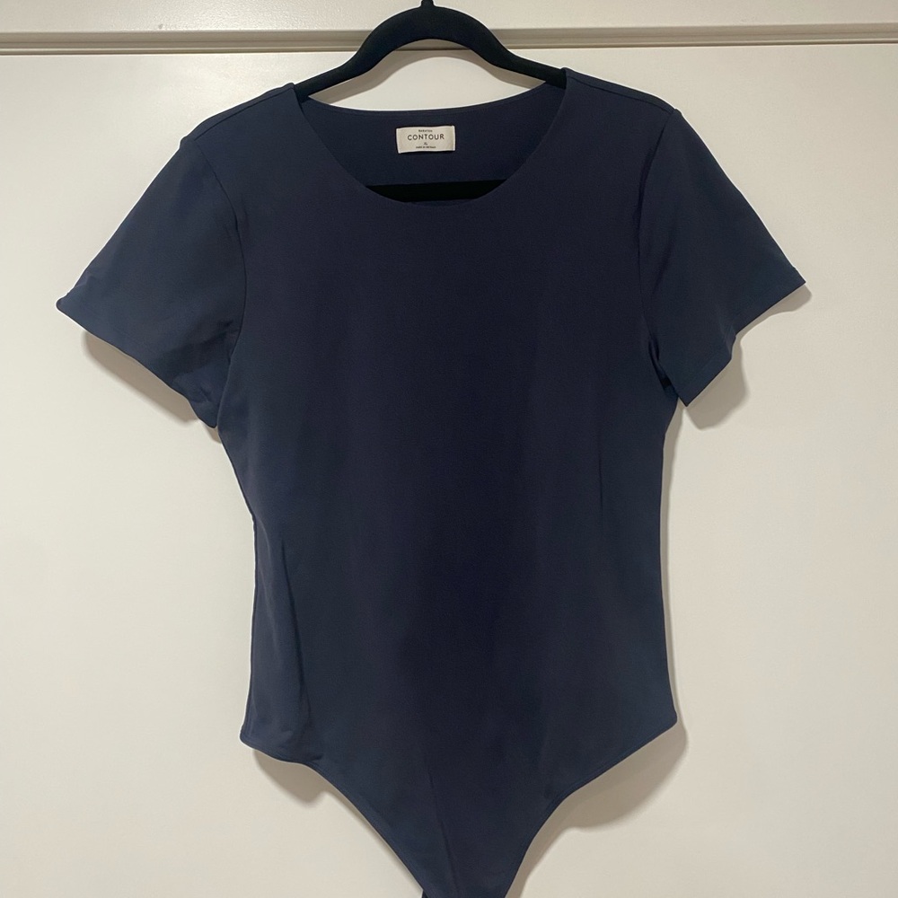 Aritzia Contour Bodysuit in Navy XL